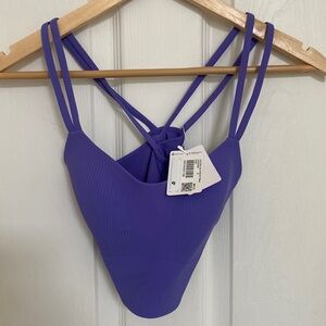 Lululemon like a cloud long-line bra b/c ribbed